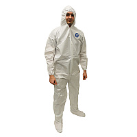 Promax Coverall Zipper Front Attached Hood - Xl, Case Of 25 (M1014-XL)