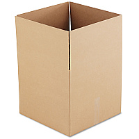 Universal Fixed-Depth Corrugated Shipping Boxes, Regular Slotted Container (RSC), 18" x 18" x 16", Brown Kraft, 15/Bundle (UNV181816)