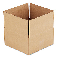 Universal Fixed-Depth Corrugated Shipping Boxes, Regular Slotted Container (RSC), 12