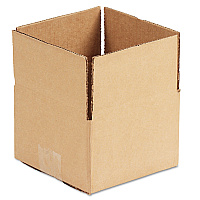 Universal Fixed-Depth Corrugated Shipping Boxes, Regular Slotted Container (RSC), 6