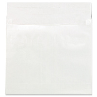 Universal Deluxe Tyvek Expansion Envelopes, Open-Side, 4" Capacity, #15 1/2, Square Flap, Self-Adhesive Closure, 12 x 16, White, 50/CT (19004)