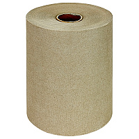 Southern Soft Hard Roll Towels, Natural, 1 Ply, 7.875"x800, Roll - Case Of 6 Rolls (44801)