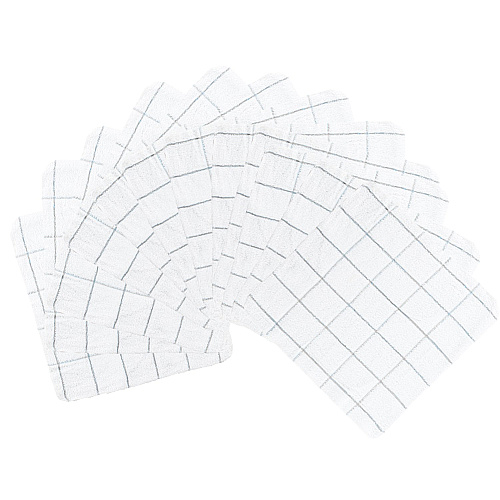 Cooks Linen Dishcloth 12x12 Grey - Case Of 144 (DISH-GREY-CS)