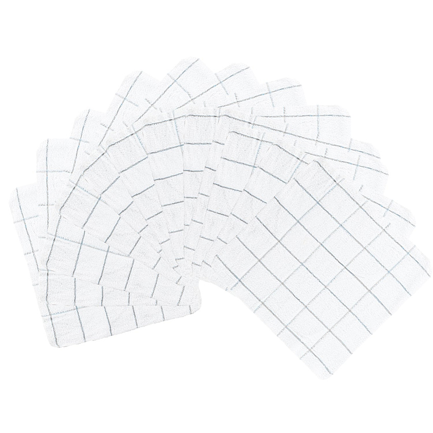 Cooks Linen Dishcloth 12x12 Grey - Case Of 144 (DISH-GREY-CS)