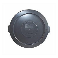 Gator Plus Container 32 Gallon Container Lid, Secure Fit, Durable Molded Construction, Drain Channels, Nsf 2 & 21 Certified, Made In Usa, Gray, Case Of 6 (7733-3)