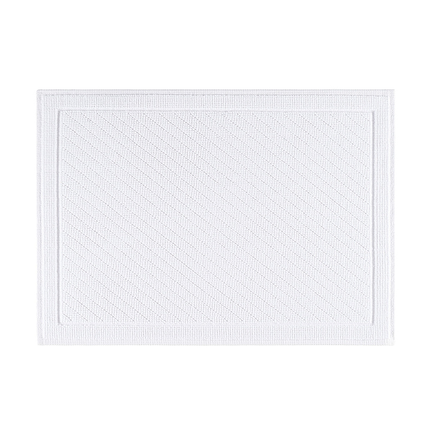 Host & Home Cotton Bath Mat 17x24 White - Case Of 4 (HH-BM-1724-WH)