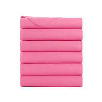 Cozy Soft Polar Fleece Throw Blanket 50x60 Pink - Pack Of 6 (P-FCPL-6PK-PK)