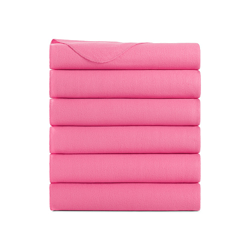 Cozy Soft Polar Fleece Throw Blanket 50x60 Pink - Pack Of 6 (P-FCPL-6PK-PK)