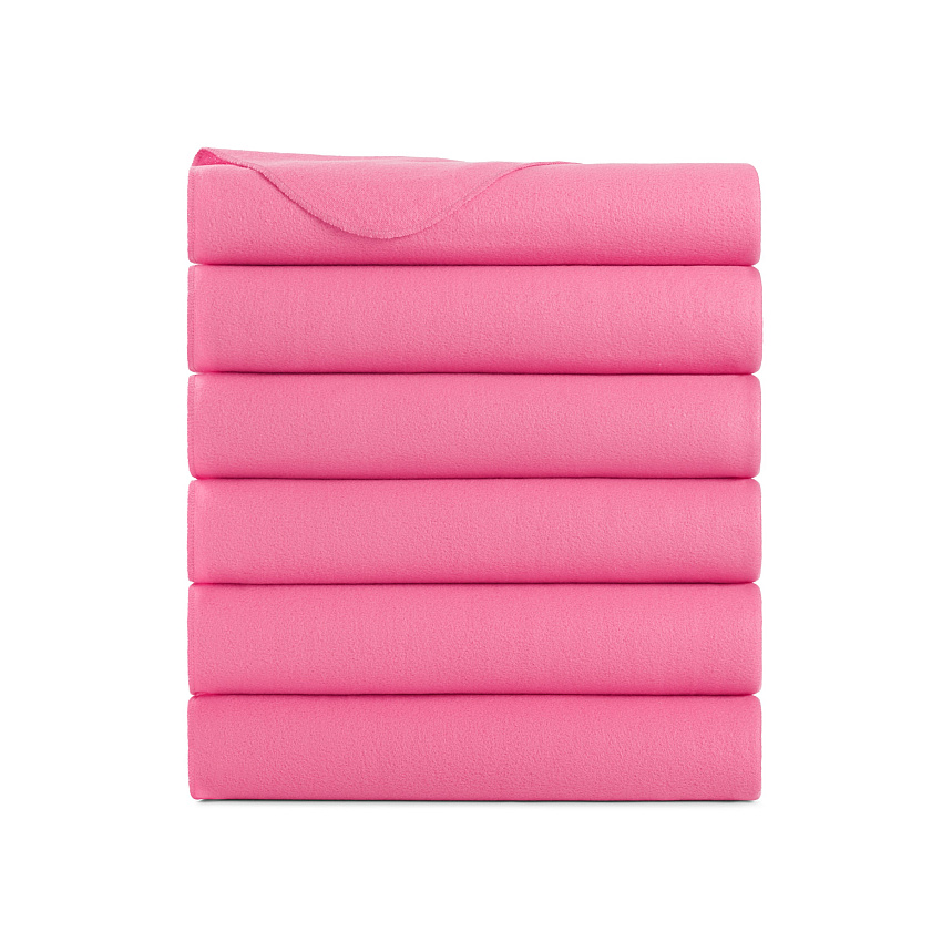 Cozy Soft Polar Fleece Throw Blanket 50x60 Pink - Pack Of 6 (P-FCPL-6PK-PK)