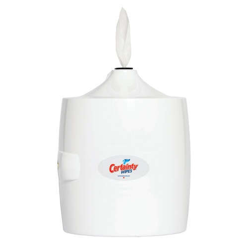 Certainty Large White Wall Dispenser, White, 1 Each (C9WALLWC)