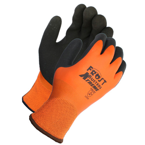 Proworks Latex Sandy Coated Winter Gloves 13g Orange Lrg, Pack Of 12 (GCL13OL)