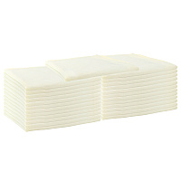 Mariposa Poly Spun Napkin 20x20 Ivory - Pack Of 25 (PNP-NAP-IVORY-25)