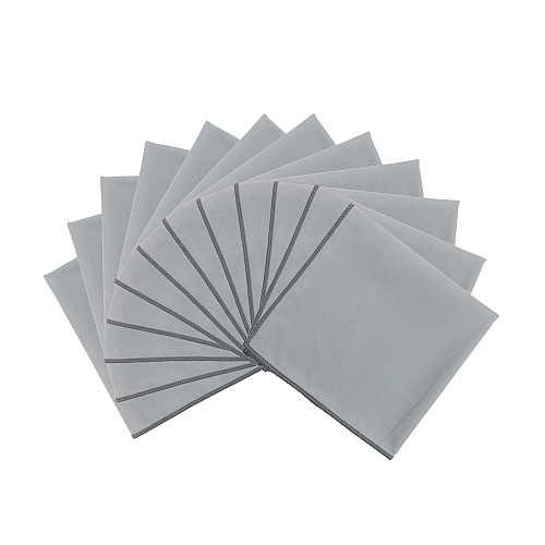 Smart Choice Suede Cleaning Cloth 16x16 Grey, Case Of 216 (M915103GY)