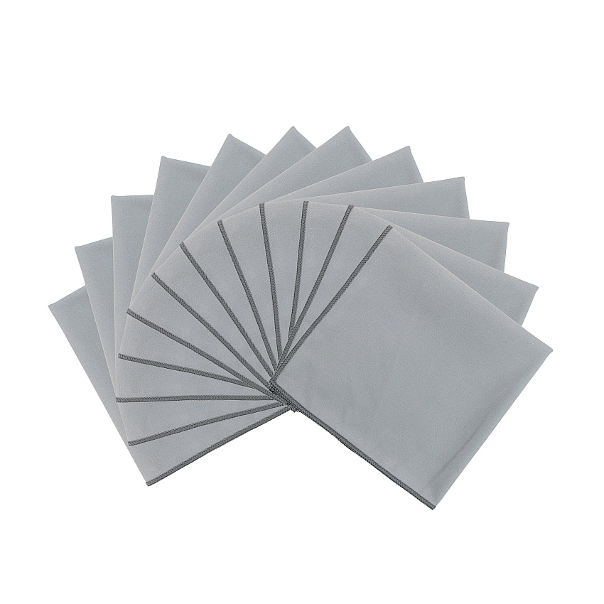 Smart Choice Suede Cleaning Cloth 16x16 Grey, Case Of 216 (M915103GY)