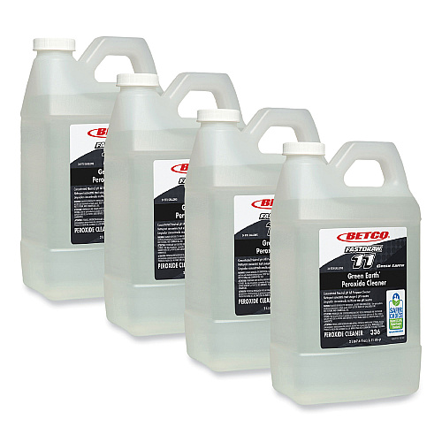 Betco Green Earth Peroxide Cleaner, Fresh Mint Scent, 2 L Bottle, 4/Carton (3364700)
