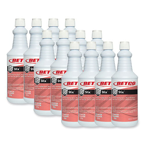 Betco Stix Toilet Bowl Cleaner, Cherry Almond Scent, 32 oz Bottle, 12/Carton (761200)