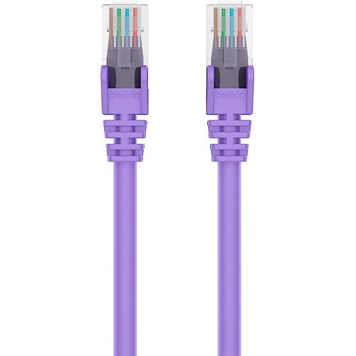 Belkin Cbl,cat6,utp,rj45m/m,12,pur,sngl (A3L98012PURS)
