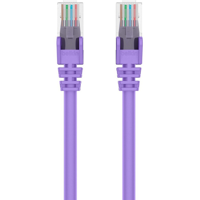 Belkin Cbl,cat6,utp,rj45m/m,12,pur,sngl (A3L98012PURS)