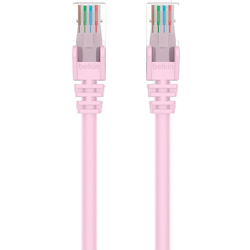 Belkin Cbl,cat6,utp,rj45m/m,75 ,pnk,sngl (A3L98075PNKS)