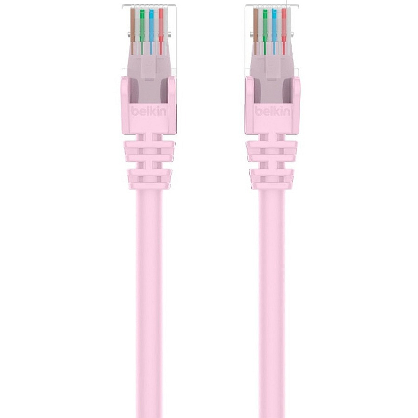 Belkin Cbl,cat6,utp,rj45m/m,75 ,pnk,sngl (A3L98075PNKS)
