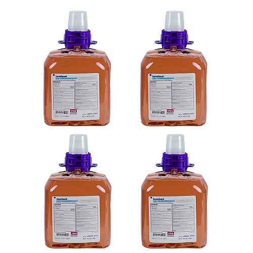 Boardwalk Foam Antibacterial Handwash Refill, Fresh Fruit, 1,250 mL, 4/Carton (BWK8300)