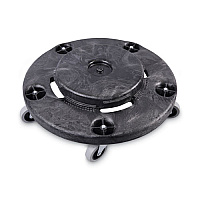 Boardwalk&reg; Gator Refuse Container Utility Dolly, 300 lbs, Gray (BWKDOLLY)