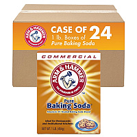 Arm & Hammer Baking Soda, 1 lb Box, 24/Carton (3320084104)