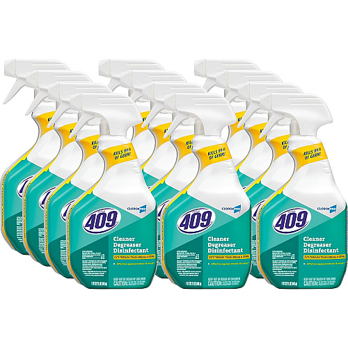 Formula 409 Cleaner Degreaser Disinfectant, 32 oz Spray, 12/Carton (35306CT)