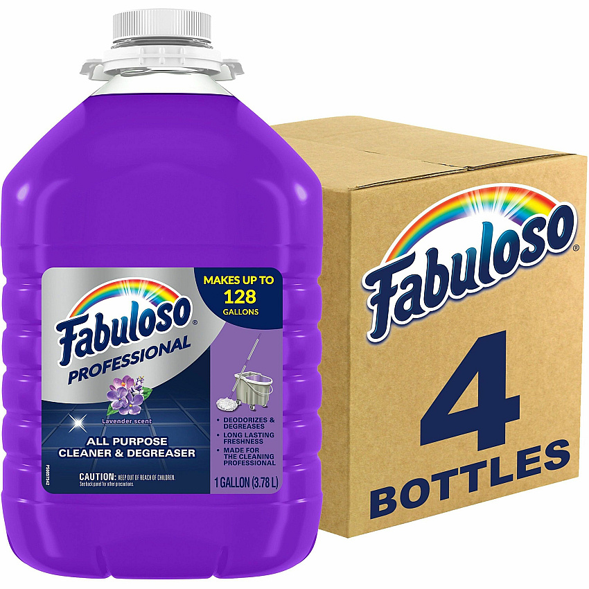 Fabuloso&reg; Professional All-Purpose Cleaner, Lavender, 4 Gallons (US05253ACT)