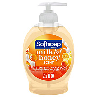 Liquid Hand Soap, Milk And Honey Scent, 7.5 Oz, 6/carton