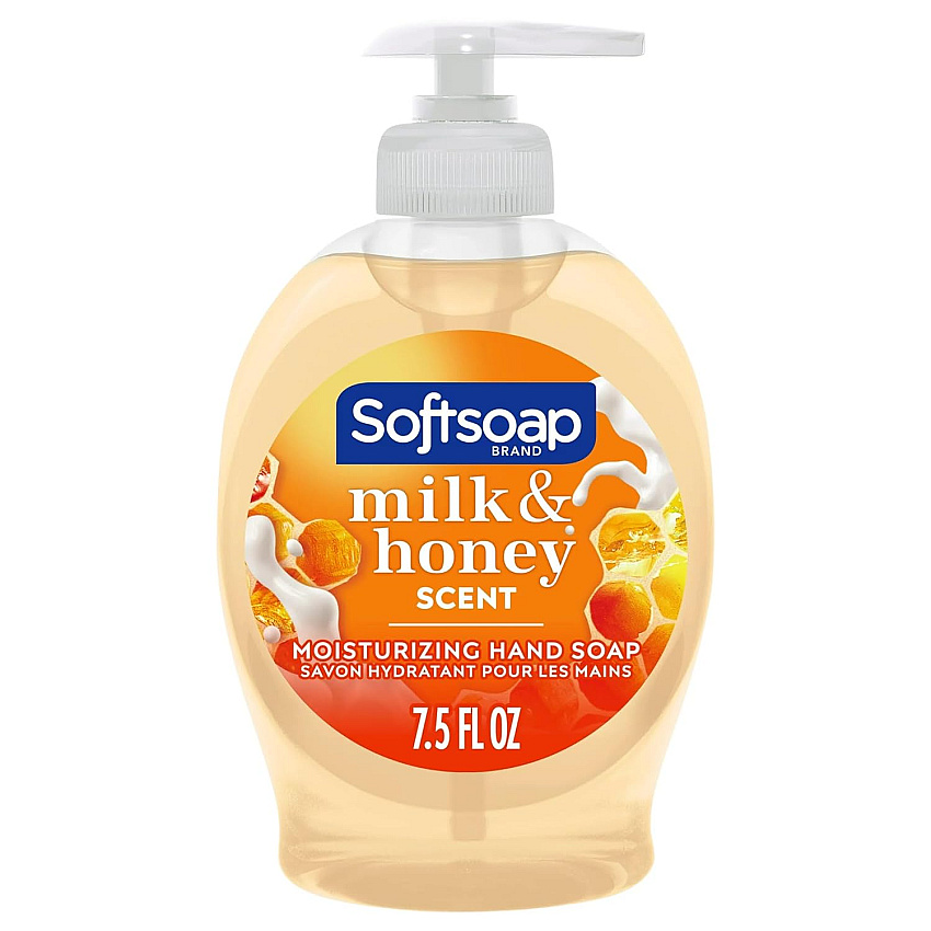 Liquid Hand Soap, Milk And Honey Scent, 7.5 Oz, 6/carton