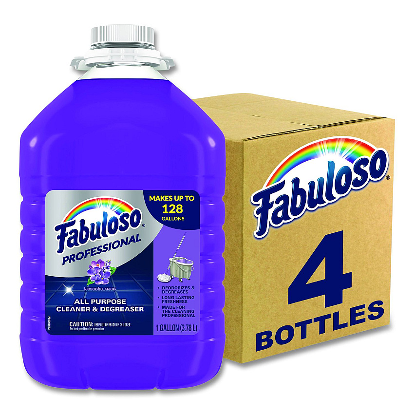 Professional All-purpose Cleaner, Lavender Scent, 128 Oz Bottle, 4/carton