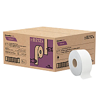 Cascades&reg; Pro Select Jumbo Toilet Paper, 1-Ply, 2,000-ft. Roll, 12 Rolls (B212)