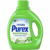 Purex&reg; Natural Elements Liquid Detergent, 66 fl oz (2.1 quart) (05649)