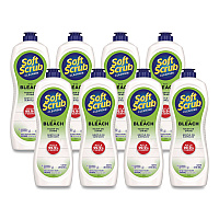 Soft Scrub&reg; Cleanser with Bleach, 24 oz Bottle, 8/Carton (DIA07222)