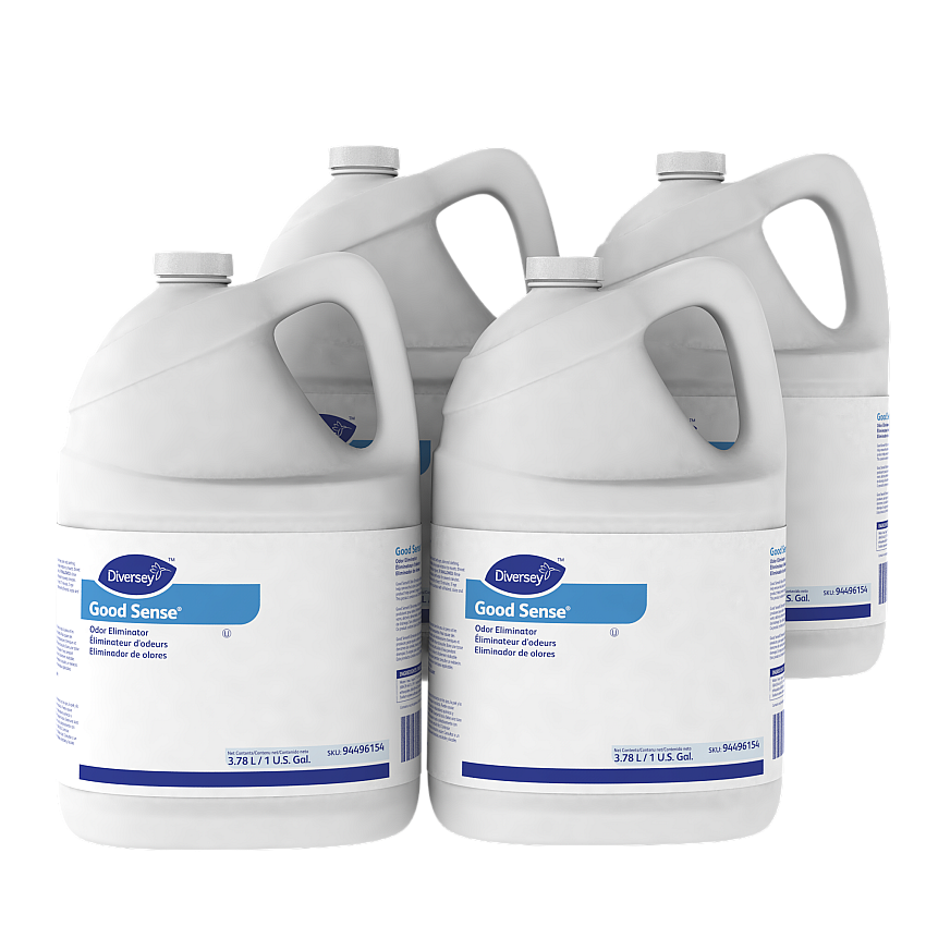 Diversey Good Sense Odor Eliminator, Fresh, 1 gal, 4/Carton (94496154)