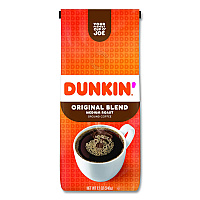 Dunkin Donuts Original Blend Coffee, Dunkin Original, 12 oz Bag (00046)