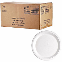 Genuine Joe BPI Certified Compostable Paper Plate (02044)