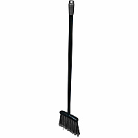 Genuine Joe Plastic Lobby Broom 36" Handle Length - 36" Overall Length - Blue, Black - 1 Each (GJO02410)