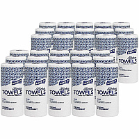 Genuine Joe&reg; Kitchen Roll Paper Towels, 2-Ply, 100 Sheets/Roll (GJO24100)