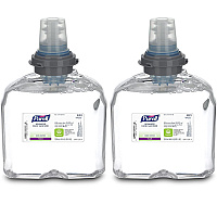 PURELL Advanced Hand Sanitizer Green Certified TFX Refill, Foam, 1,200 mL, Fragrance-Free, 2/Carton (539102CT)