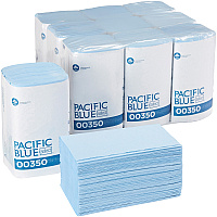 Georgia Pacific Professional Two-Ply Singlefold Auto Care Paper Wipers, 9.5 x 10.5, Blue, 250/Pack, 9 Packs/Carton (00350)