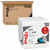 WypAll PowerClean X80 Heavy Duty Cloths (41026)