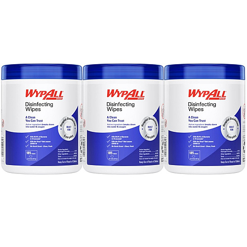 WypAll Disinfecting Wipes 3-Pack (54481)