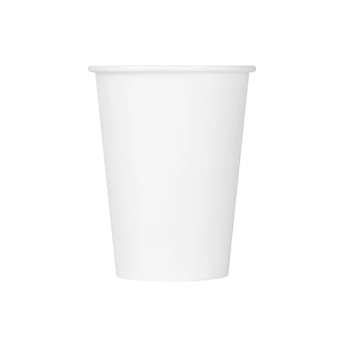 Karat Double Poly Paper Cold Cups, 12 oz, White, 1,000/Carton (CKCP12W)