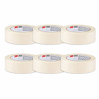 3M Highland Economy Masking Tape 6-Pack (2600-48A)