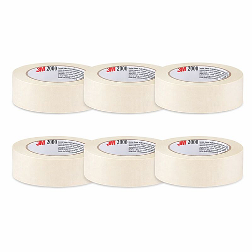 3M Highland Economy Masking Tape 6-Pack (2600-48A)