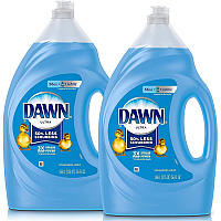 Ultra Liquid Dish Detergent, Dawn Original, 56 oz Squeeze Bottle, 2/Carton (00054)
