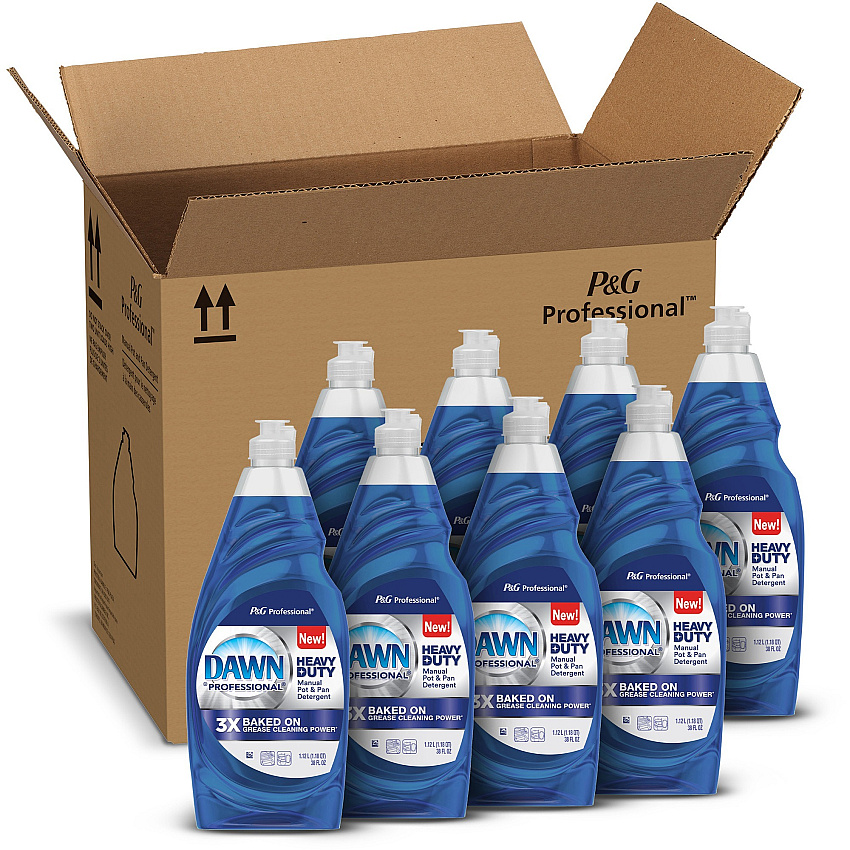 Dawn&reg; Pro HD Manual Dish Soap, Original Scent, 38 oz., 8 Bottles (08836)