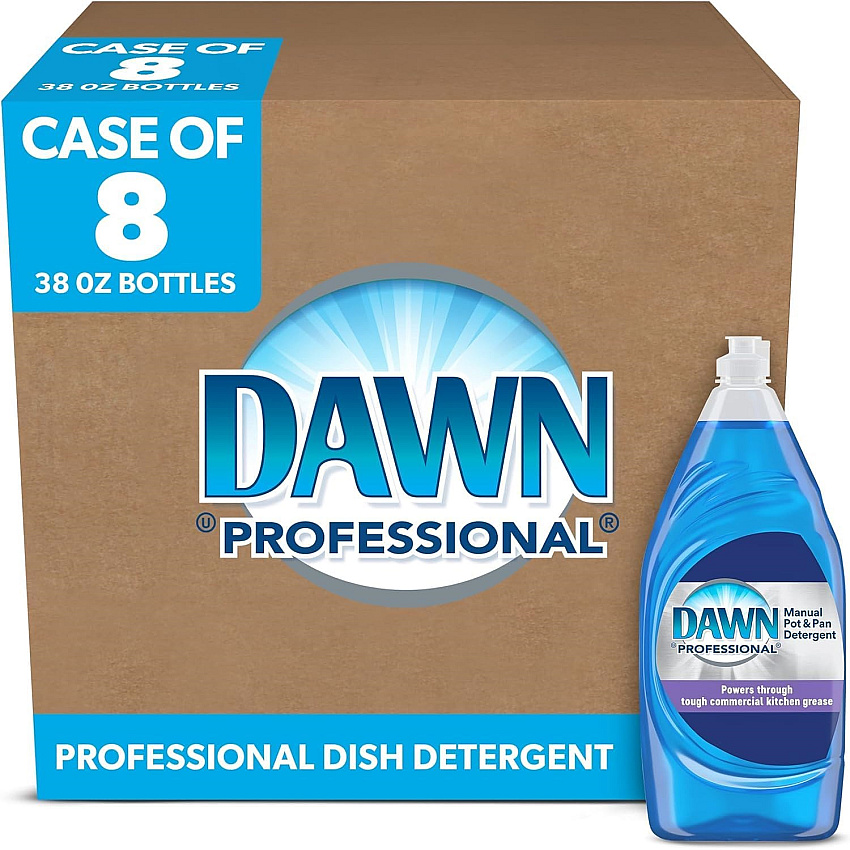 Dawn&reg; Manual Pot & Pan Dish Soap, Original, 38 oz., 8 Bottles (PGC45112CT)